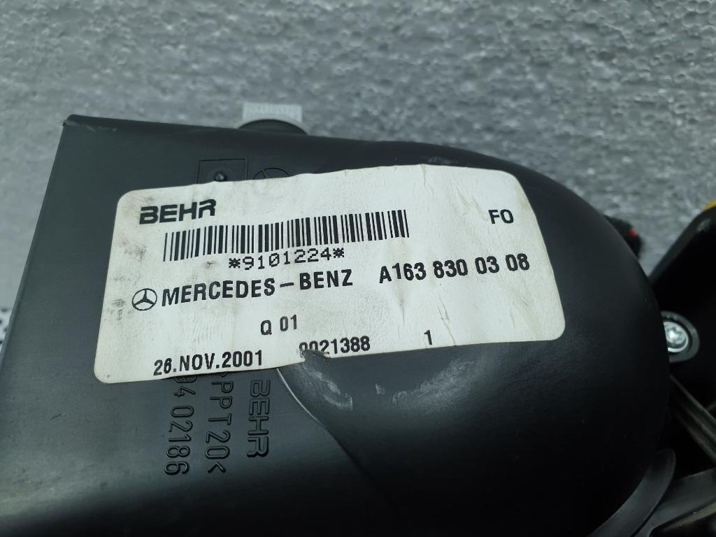 Ventilator aeroterma MERCEDES-BENZ M-CLASS W163 1998 - 2005 ML 270 CDI OM 612.963 A1638300308