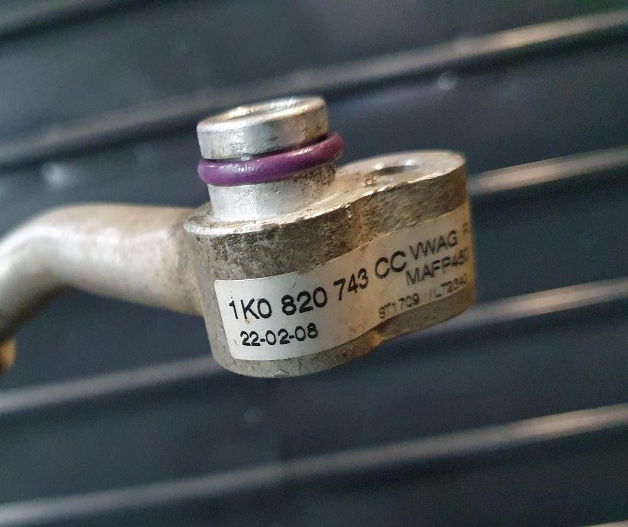 Conducta AC joasa presiune  SKODA OCTAVIA 1Z3 2004 - 2013 1.9 TDI BJB, BKC, BLS, BXE 1K0820743CC