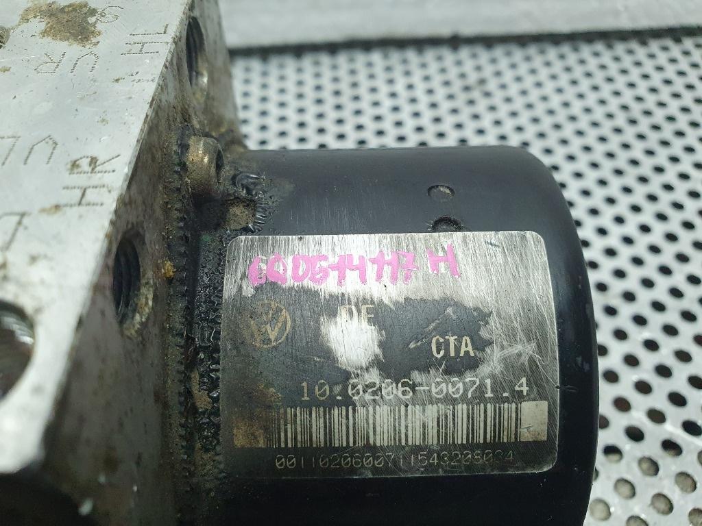 Modul unitate de control ABS VOLKSWAGEN POLO 9N_ 2001 - 20121.4 1.4 1.4 BLM ATE 1020600714 6Q0614117H   6Q0907379L