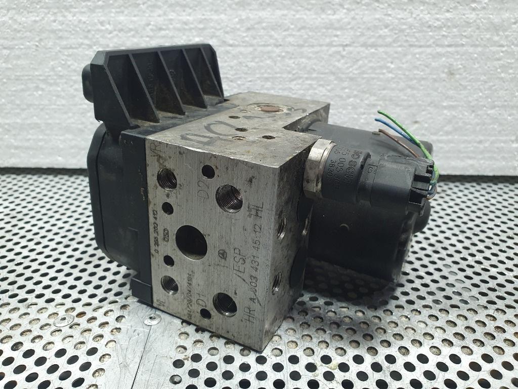 Modul unitate de control ABS MERCEDES-BENZ A-CLASS W168 1997 - 20051.4 A 140 M 166.940 BOSCH 0265202412 A0034314512