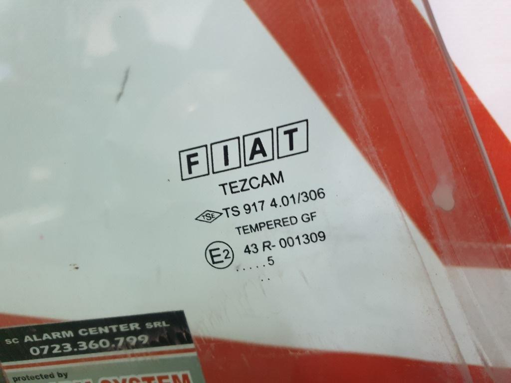 Geam usa dreapta spate FIAT Albea [ 2002 - 2012 ] 43R-001309