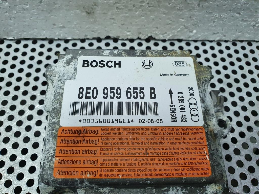 Calculator airbag  AUDI A4 II Avant 8E5, B6 2000 - 2005 1.9 TDI AVF, AWX 8E0959655B
