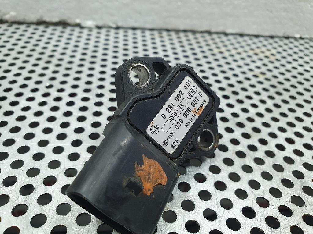 Senzor MAP AUDI A4 II Avant 8E5, B6 2000 - 2005 1.9 TDI AVF, AWX BOSCH 0281002401 038906051C