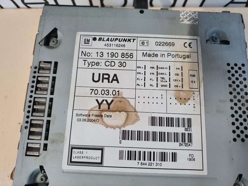 CD- Player  OPEL ZAFIRA B A05 2005 - 2015 1.9 CDTI Z 19 DTL 13190856