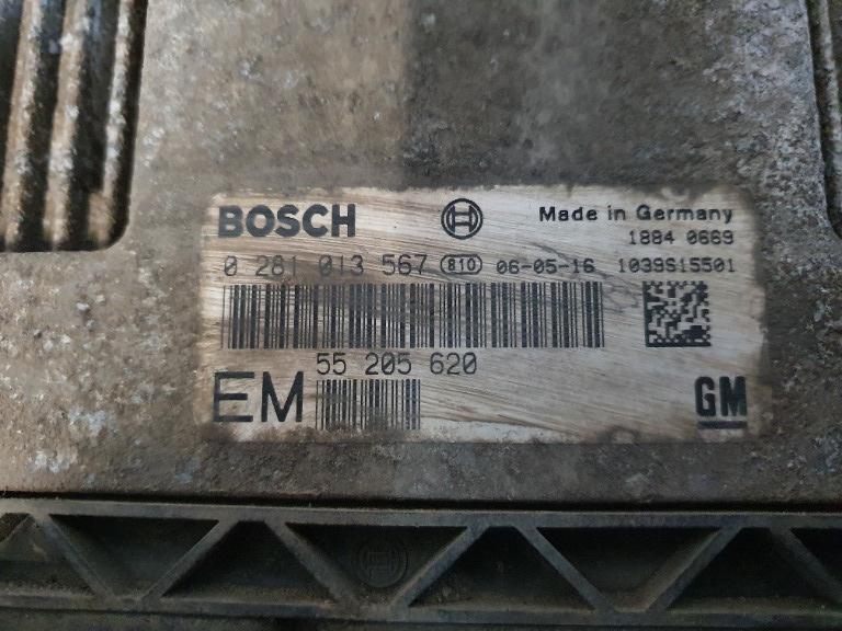 Calculator ECU motor OPEL ZAFIRA B A05 2005 - 2015 1.9 CDTI Z 19 DTL BOSCH 0 281 013 567 55205620