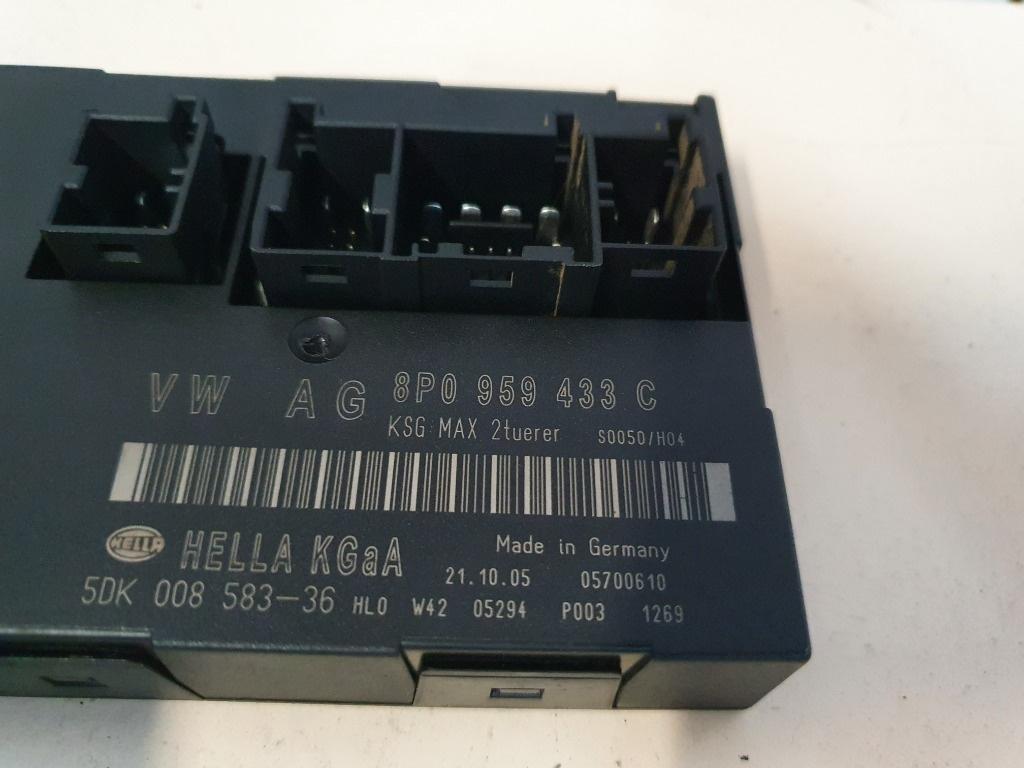 Modul de confort AUDI A3 II 8P1 2003 - 20132.0 FSI AXW, BLR, BLX, BLY, BMB, BVY, BVZ 8P0959433C