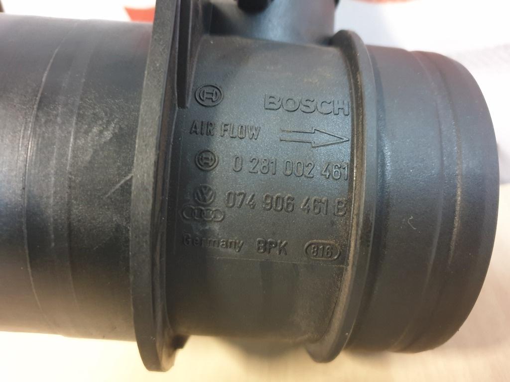 Debitmetru VOLKSWAGEN PASSAT Variant 3C5 2005 - 20112.0 TDI 16V BKP, CBAB BOSCH 0281002461 074906461B