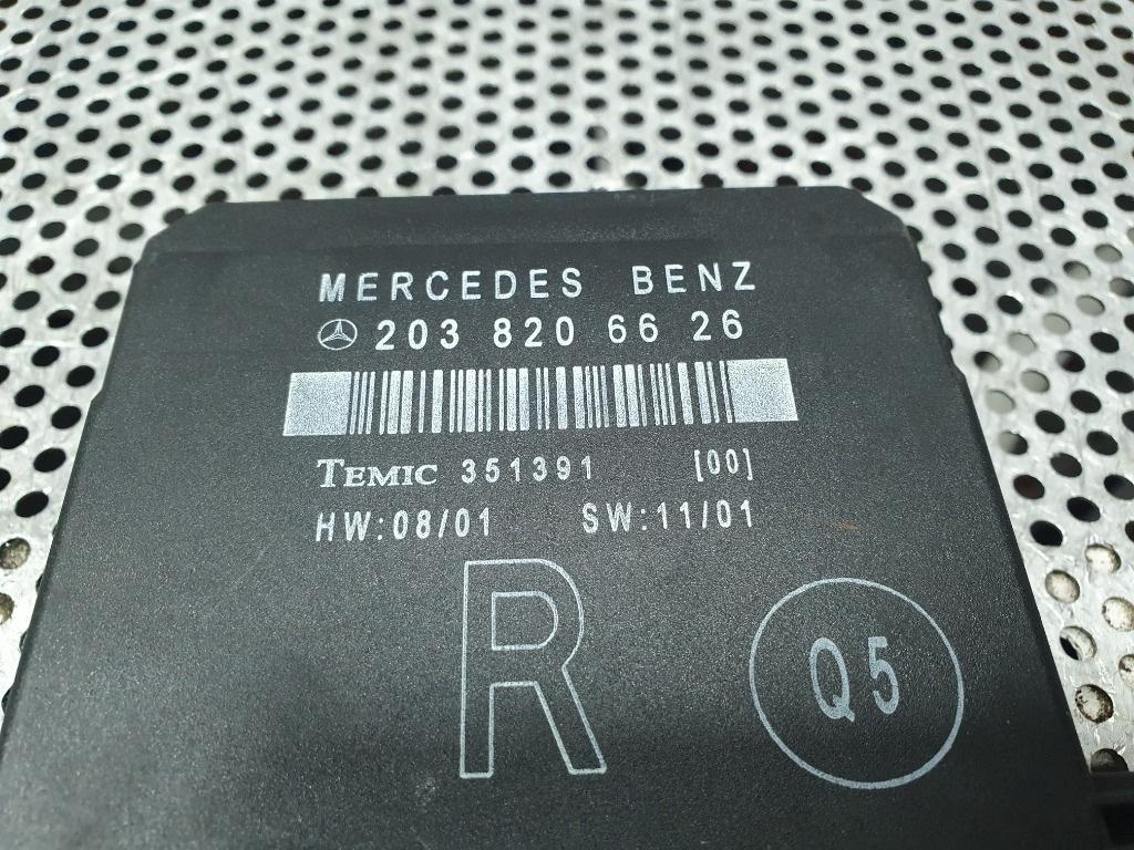 Modul usa dreapta spate MERCEDES-BENZ C-CLASS II W203  2000 - 2007, MERCEDES-BENZ C-CLASS T-Model II S203 2001 - 20072.2 C 220 CDI OM 646.963 2038206626