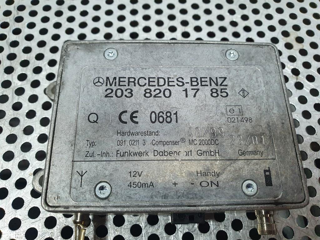 Modul  bluetooth MERCEDES-BENZ C-CLASS II W203  2000 - 2007, MERCEDES-BENZ C-CLASS T-Model II S203 2001 - 20072.2 C 220 CDI OM 646.963 2038201785
