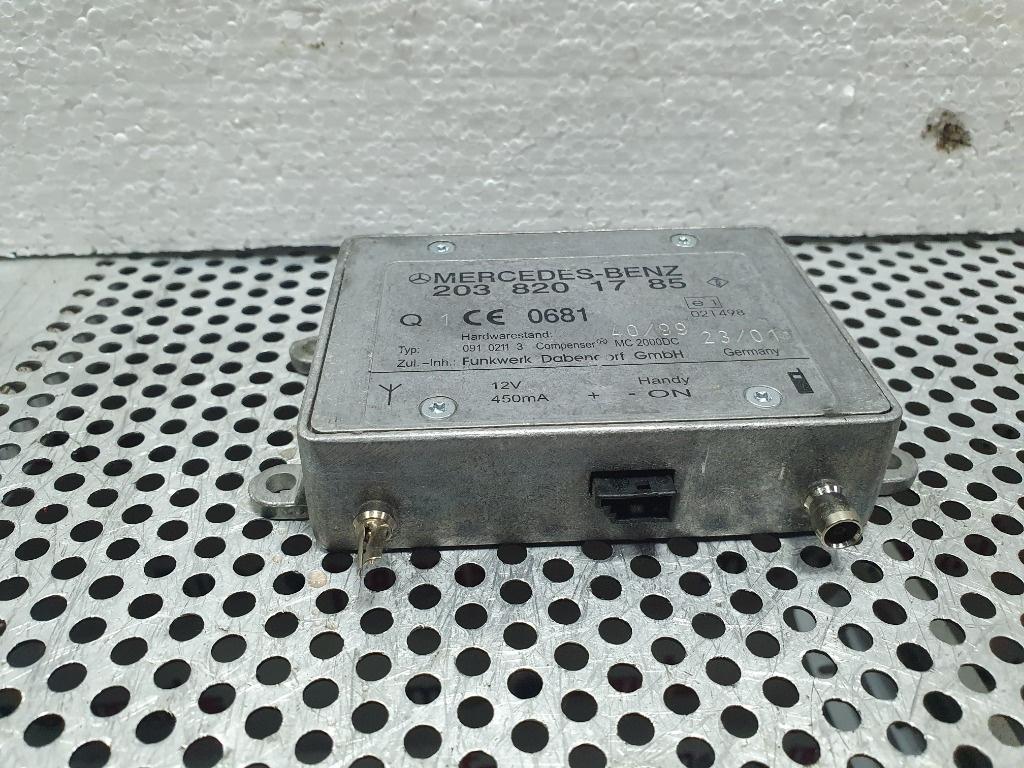 Modul  bluetooth MERCEDES-BENZ C-CLASS II W203  2000 - 2007, MERCEDES-BENZ C-CLASS T-Model II S203 2001 - 20072.2 C 220 CDI OM 646.963 2038201785