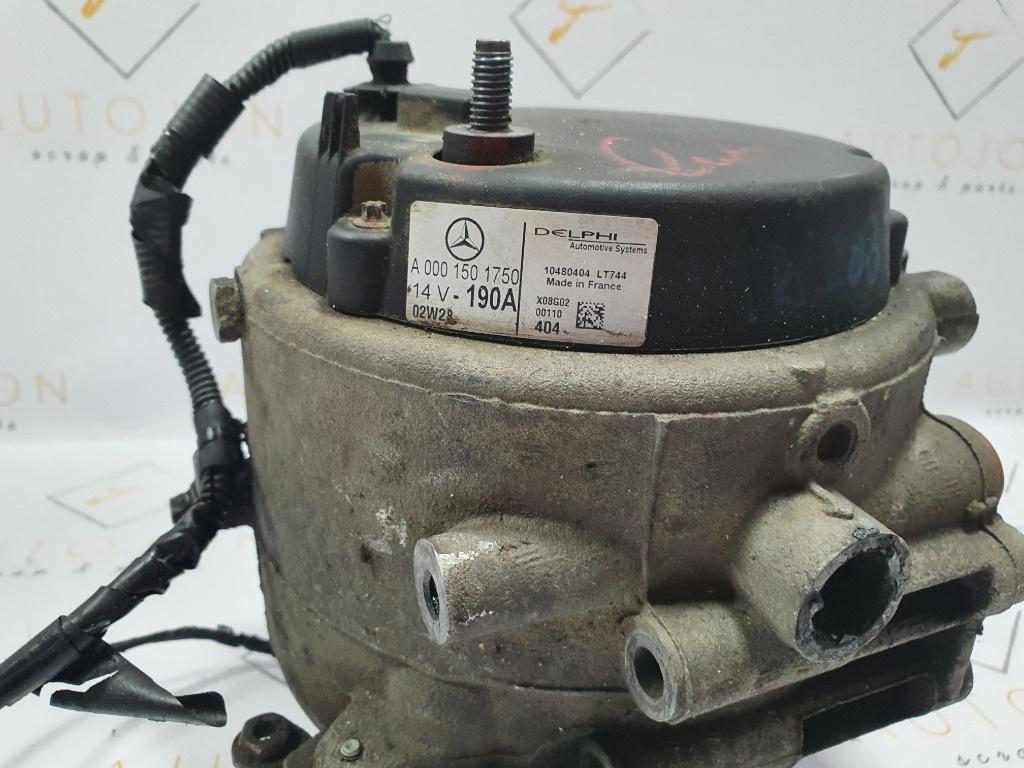 Alternator 190A MERCEDES-BENZ C-CLASS II W203  2000 - 2007, MERCEDES-BENZ C-CLASS T-Model II S203 2001 - 20072.2 C 220 CDI OM 646.963 A0001501750
