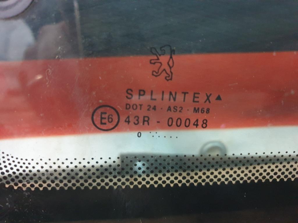 Geam aripa  dreapta spate PEUGEOT 206 Hatchback 2A/C 1998 - > 1.1 1.1 HFY (TU1JP)  43R-00048