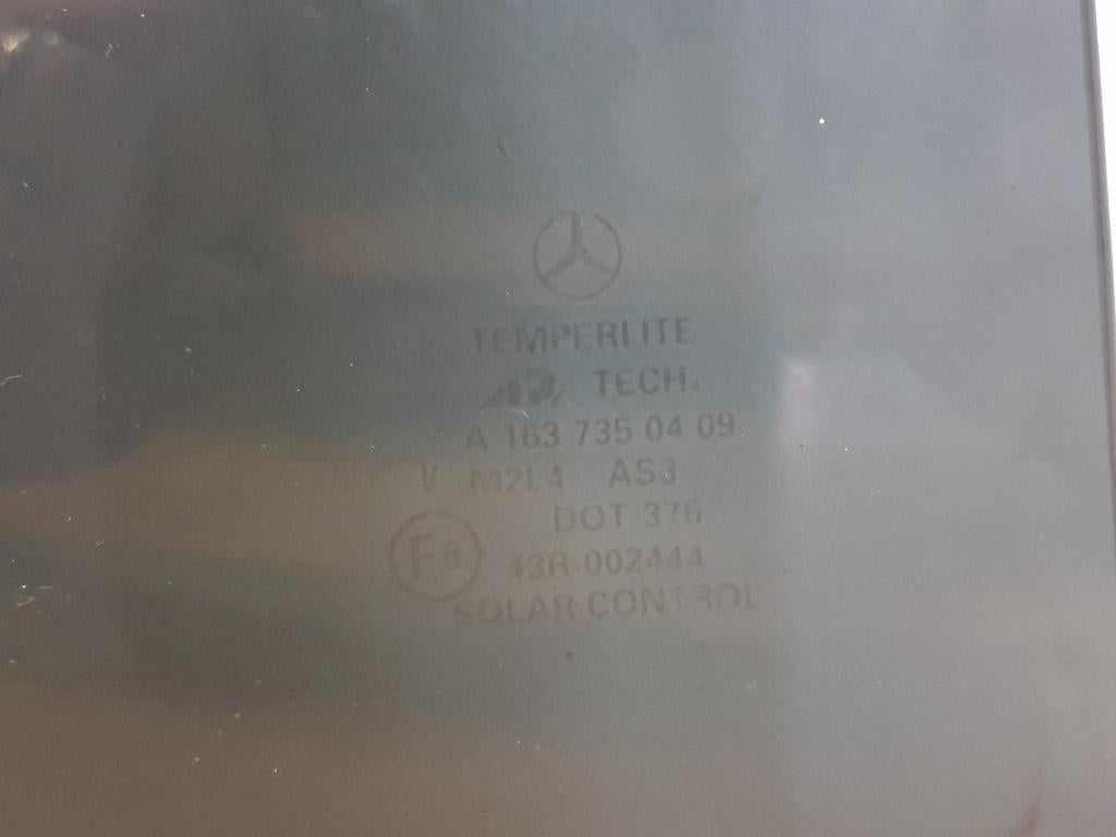 Geam fix usa  dreapta spate MERCEDES-BENZ M-CLASS W163 1998 - 2005 2.7 ML 270 CDI OM 612.963 A1637350409  43R-002444