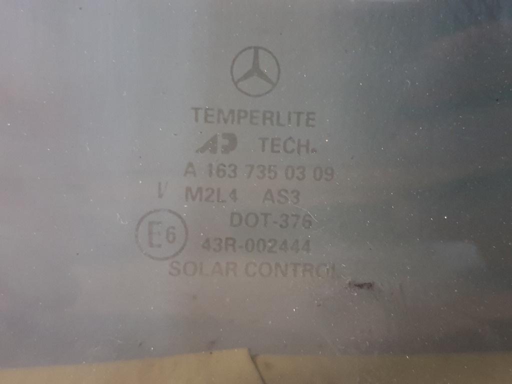 Geam fix usa  stanga spate MERCEDES-BENZ M-CLASS W163 1998 - 2005 2.7 ML 270 CDI OM 612.963  A1637350309 / 43R-002444