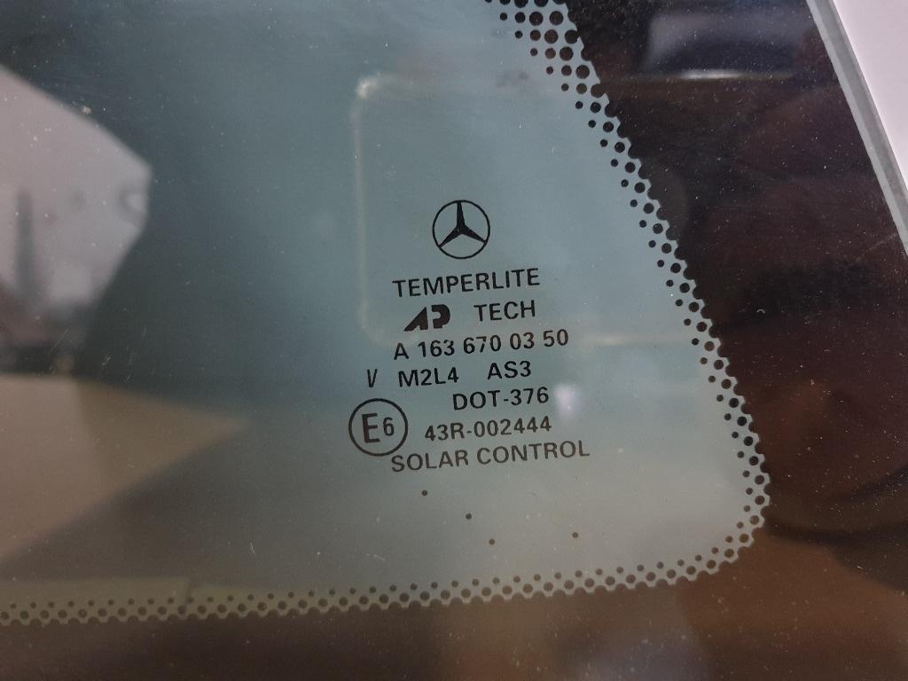 Geam fix aripa stanga spate MERCEDES-BENZ M-CLASS W163 1998 - 2005 2.7 ML 270 CDI OM 612.963 A1636700305   43R-002444