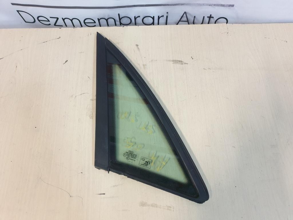 Geam fix  stanga spate AUDI A4 III 8EC, B7 2004 - 20081.9 TDI BKE, BRB 8E5845299AA   43R-001057