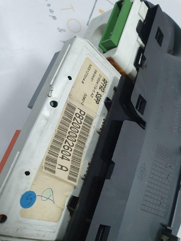 Display  RENAULT LAGUNA II BG0/1_ 2001 - 2007 1.9 dCi F9Q 750, F9Q 758, F9Q 759 21654119-5 A2