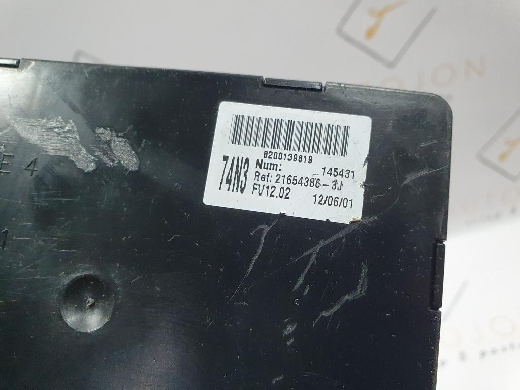 Modul BSI  RENAULT LAGUNA II BG0/1_ 2001 - 2007 1.9 dCi F9Q 750 8200001892-B