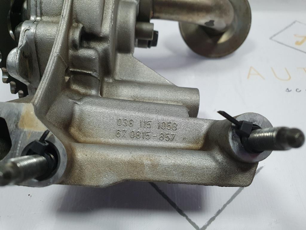 Kit pompa de ulei AUDI A4 III 8EC, B7 2004 - 2008 1.9 TDI BKE, BRB  038115105B