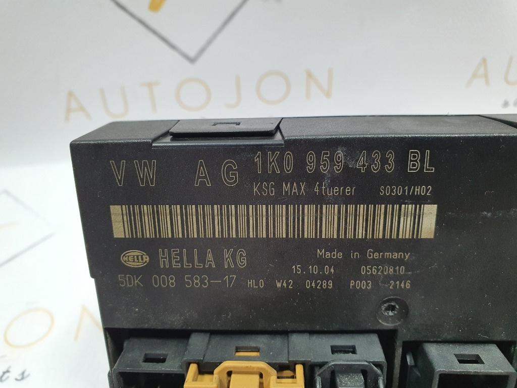Calculator confort  VOLKSWAGEN TOURAN 1T1, 1T2 2003 - 2010 2.0 TDI 16V BKD 1K0959433BL