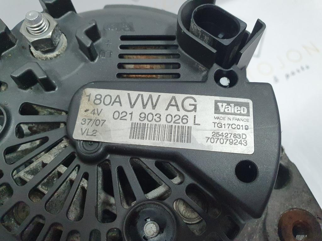 Alternator 180A VOLKSWAGEN PASSAT Variant 3C5 2005 - 2011 2.0 TDI BMP  021903026L