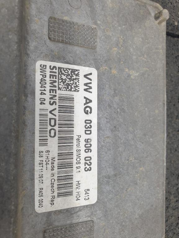 Calculator motor ECU  SEAT IBIZA IV 6L1 2002 - 2009 1.2 1.2 BBM SIEMENS  5WP40414 04  03D906023