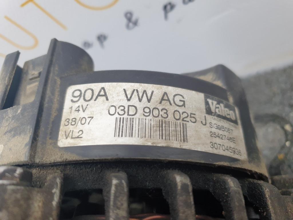 Alternator SEAT IBIZA IV 6L1 2002 - 2009 1.2 1.2 BBM 03D903025J  SG9B057
