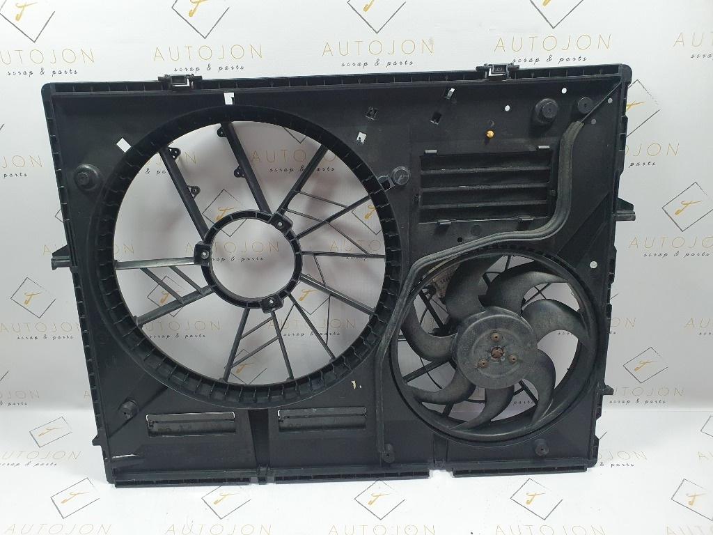 Electroventilator mic cu modul si carcasa AUDI Q7 4LB 2006 - 2016 3.0 TDI quattro BUG BOSCH 0 130 303 292  7L0959455C, 0130303292