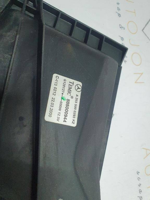 Electroventilator MERCEDES-BENZ C-CLASS II W203  2000 - 2007 2.2 C 200 CDI OM 611.962 A2035000293KZ