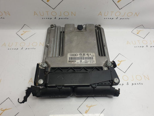 Calculator motor ECU AUDI A6/S6 III Saloon 4F2, C6 2004 - 2011 TDI quattro BMK BOSCH 0 281 011 569 4F0907401A  , 4F0910401F