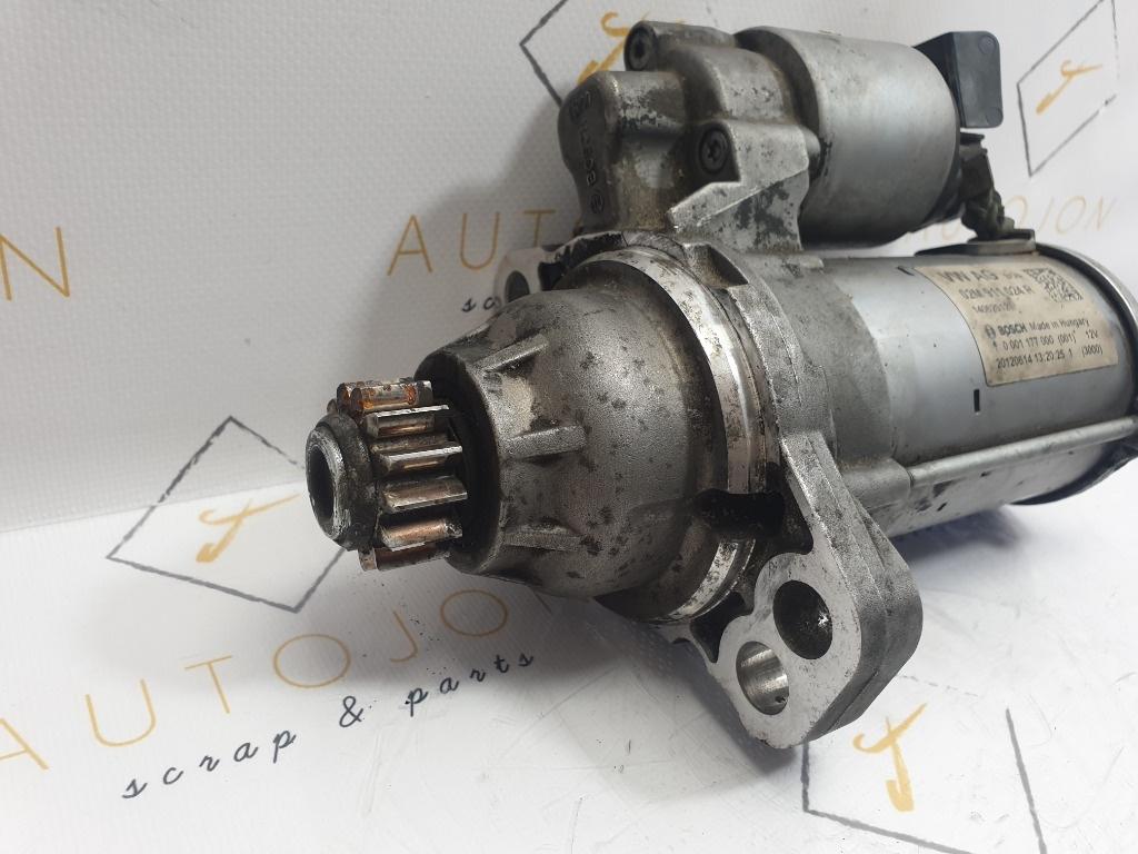 Electromotor demaror VOLKSWAGEN UP 121, 122, BL1, BL2 2011 - > 1.0 1.0 CHYA, DAFA BOSCH 0001177000  02M911024R