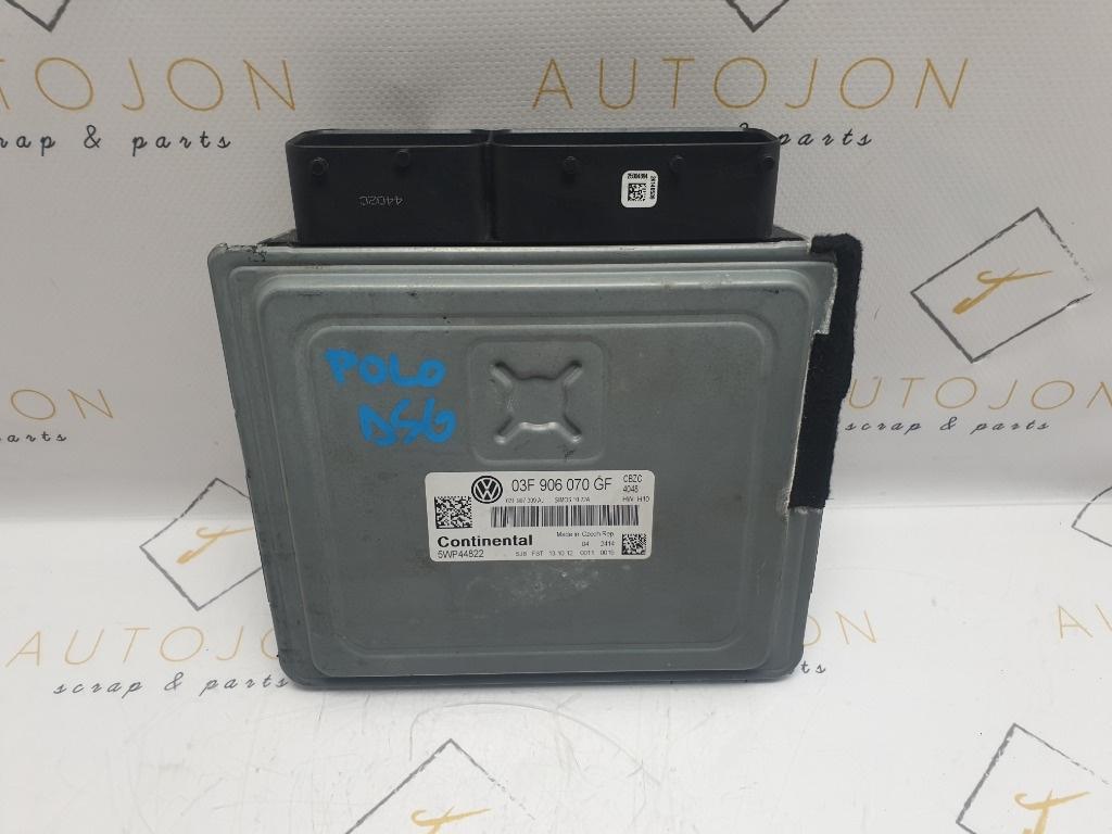 Calculator motor ECU VOLKSWAGEN POLO 6R, 6C 2009 - >, Hatchback 1.2 TSI CBZC Continental  5WP44822    03F906070GF ,03F907309AJ