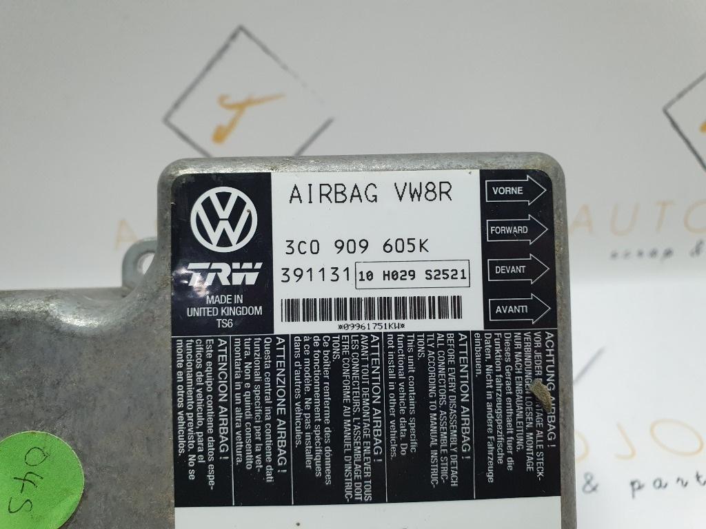 Calculator airbag VOLKSWAGEN PASSAT Variant 3C5 2005 - 2011 2.0 TDI BMR, CBBB    3C0909605K