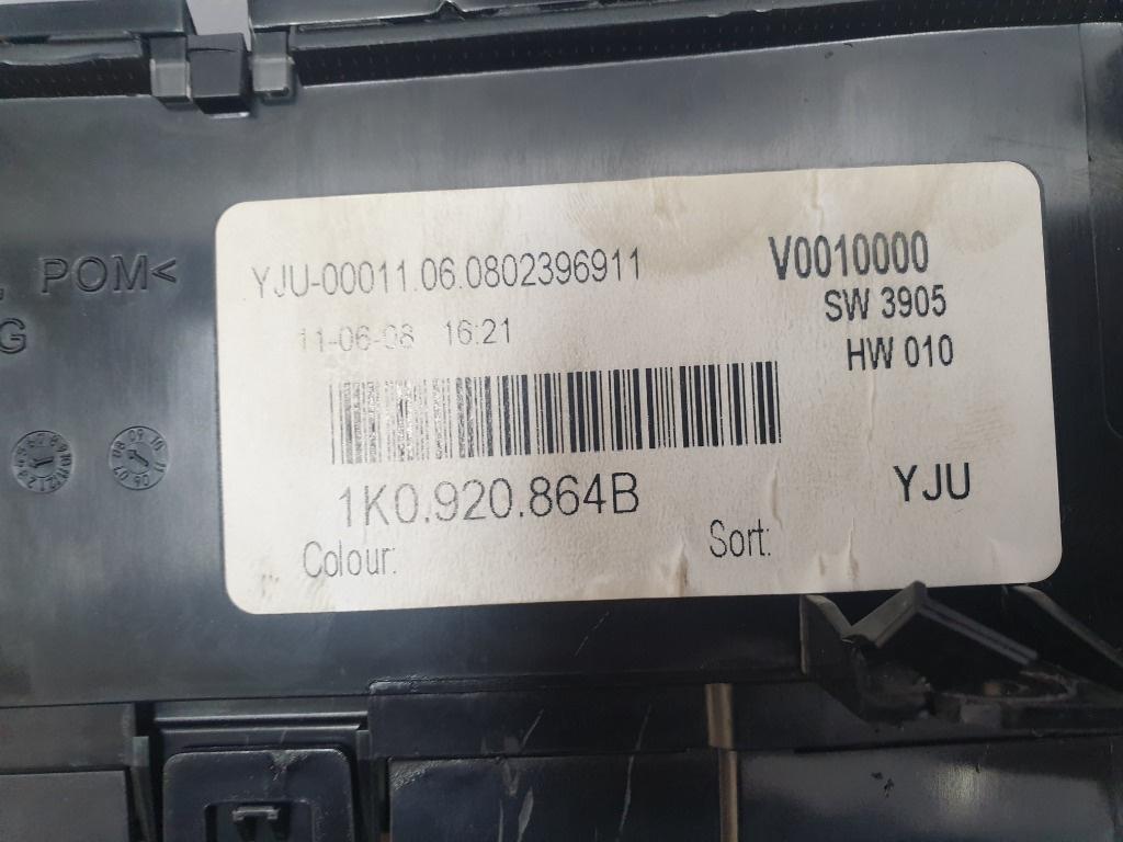 Kit  pornire VOLKSWAGEN GOLF V Variant 1K5 2007 - 20091.9 TDI 4motion BLS BOSCH 0281014116 EDC16U34 03G906021NA   1K0920864B