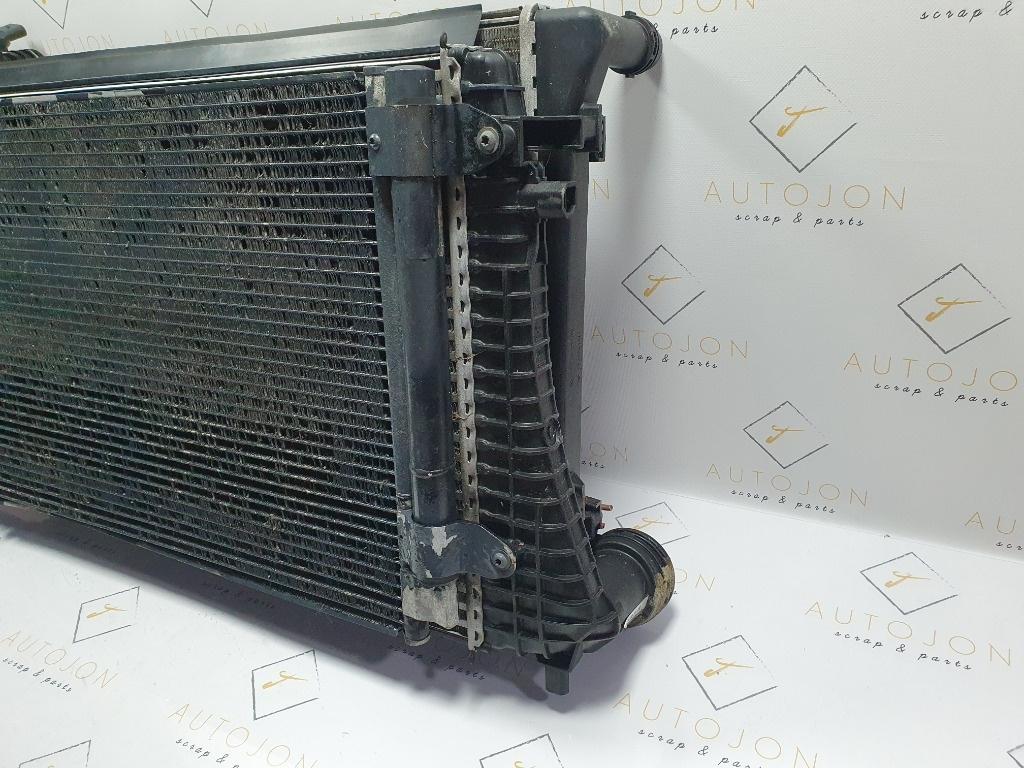 Ansamblu radiatoare cu ventilatoare VOLKSWAGEN GOLF V Variant 1K5 2007 - 2009 TDI BLS, BXE  3C0121253AK , 1K0121207AA