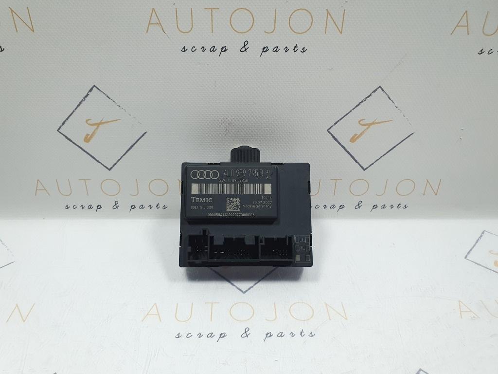 Modul usa stanga spate AUDI Q7 4LB 2006 - 2016 3.0 TDI quattro BUG   4L0959795B , 4L0910795B