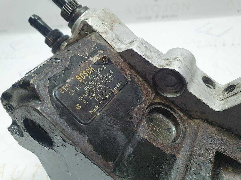 Pompa inalta MERCEDES-BENZ E-CLASS II W210 1995 - 2003  A6480700001