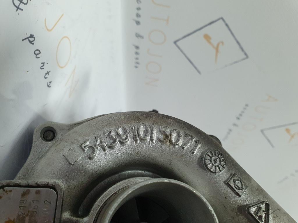 Turbina DACIA LOGAN LS_ 2004 -> 1.5 dCi K9K 892 EURO 3 54391015071
