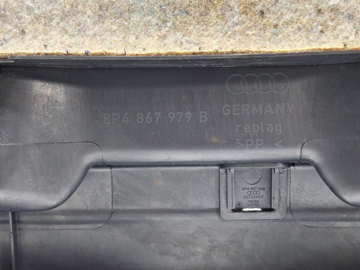 Capac ornament haion AUDI A3 II Sportback 8PA 2004 - 2015 TDI BKC, BLS, BXE 8P4867979B