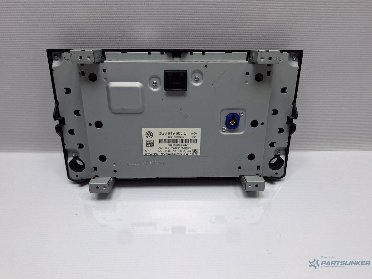 Display navigatie VOLKSWAGEN PASSAT Variant 3G5 2014 - > TDI CRLB, DBGA, DFGA 3G0919605D