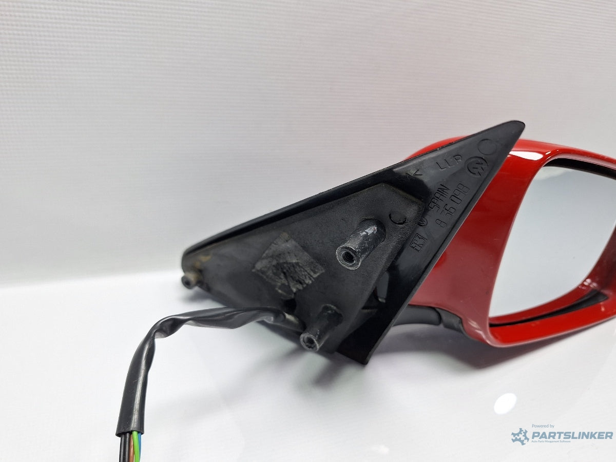 Oglinda roșu LF3K dreapta SKODA OCTAVIA 1U2 1996 - 2010 16V AXP, BCA 1U1857502CL