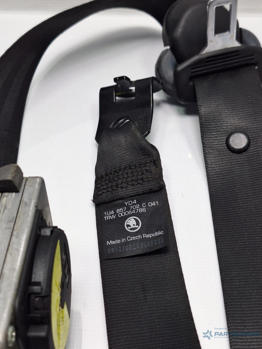 Centura de siguranta dreapta fata SKODA OCTAVIA 1U2 1996 - 2010 16V AXP, BCA 1U4857702C