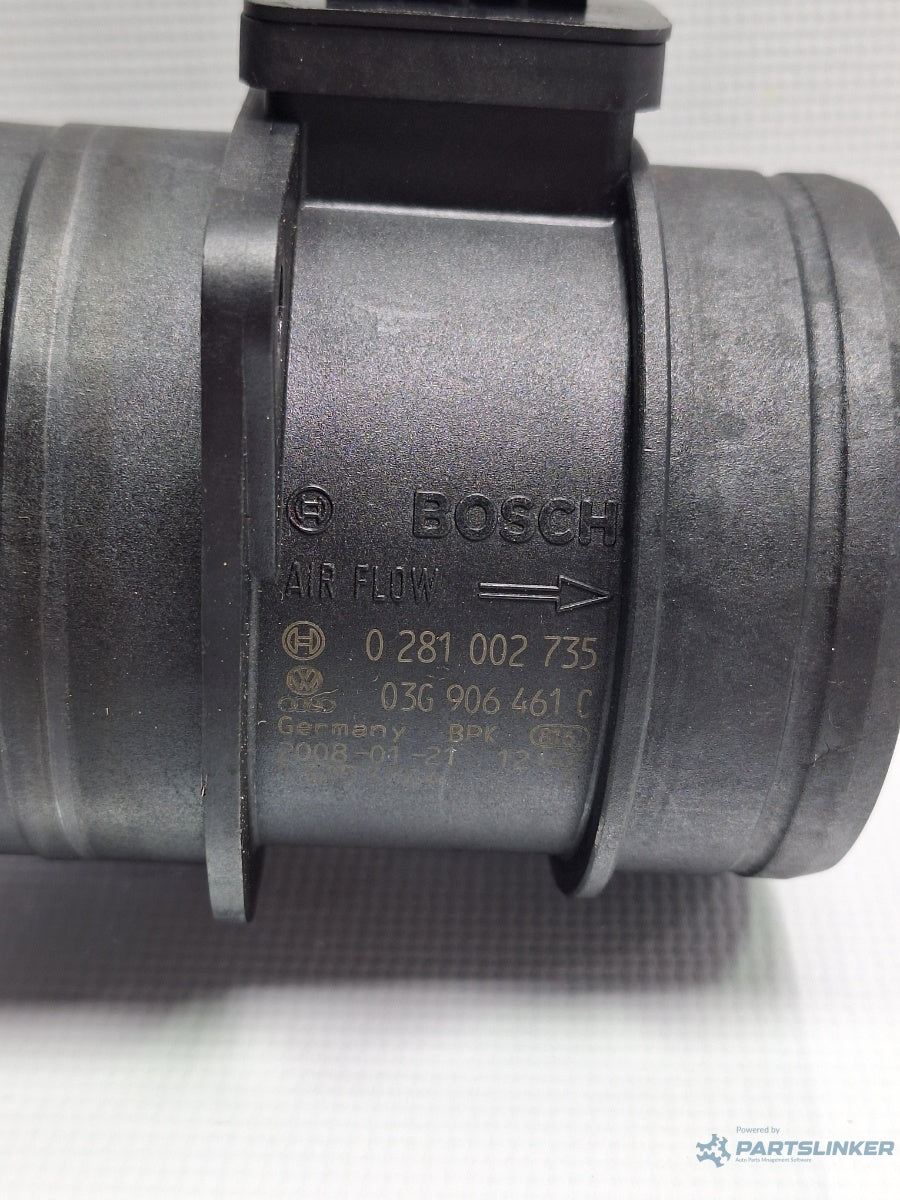 Debitmetru aer VOLKSWAGEN TIGUAN 5N_ 2007 - > TDI 4motion CBAB, CFFB, CLJA BOSCH 0281002735 03G906461C