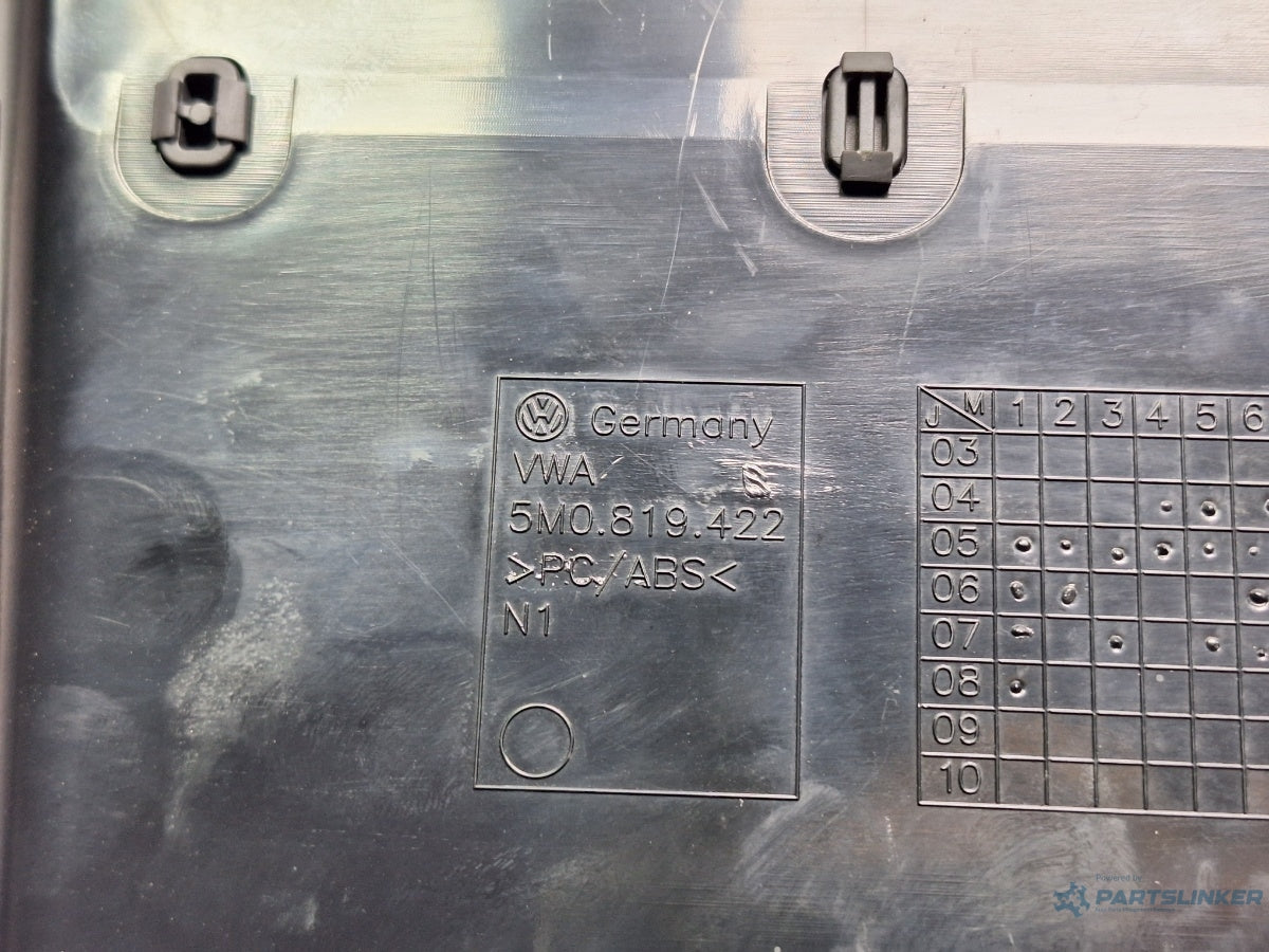 Rama panou AC VOLKSWAGEN TIGUAN 5N_ 2007 - > TDI 4motion CBAB, CFFB, CLJA 5M0819422