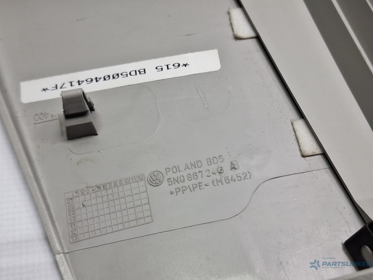 Ornament stalp centura stanga VOLKSWAGEN TIGUAN 5N_ 2007 - > TDI 4motion CBAB, CFFB, CLJA 5N0867243A