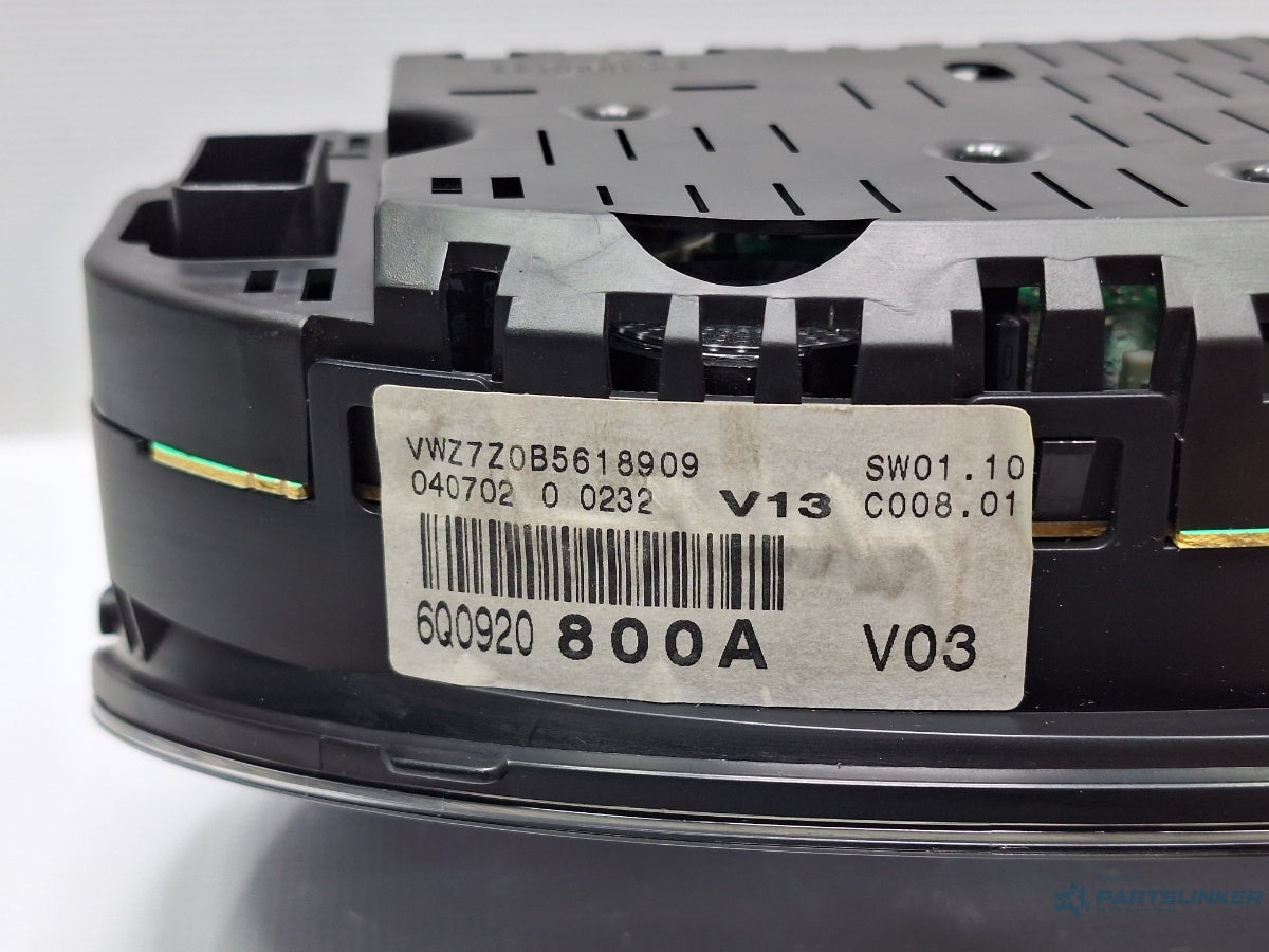 Ceasuri bord VOLKSWAGEN POLO 9N_ 2001 - 2012 16V AUA, BBY, BKY 6Q0920800A