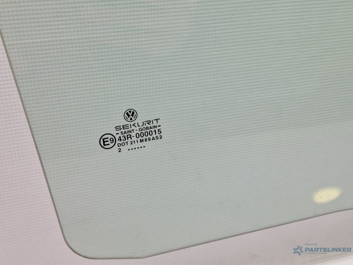 Geam usa dreapta spate VOLKSWAGEN POLO 9N_ 2001 - 2012 16V AUA, BBY, BKY 43R-000015 , 6Q6845026C