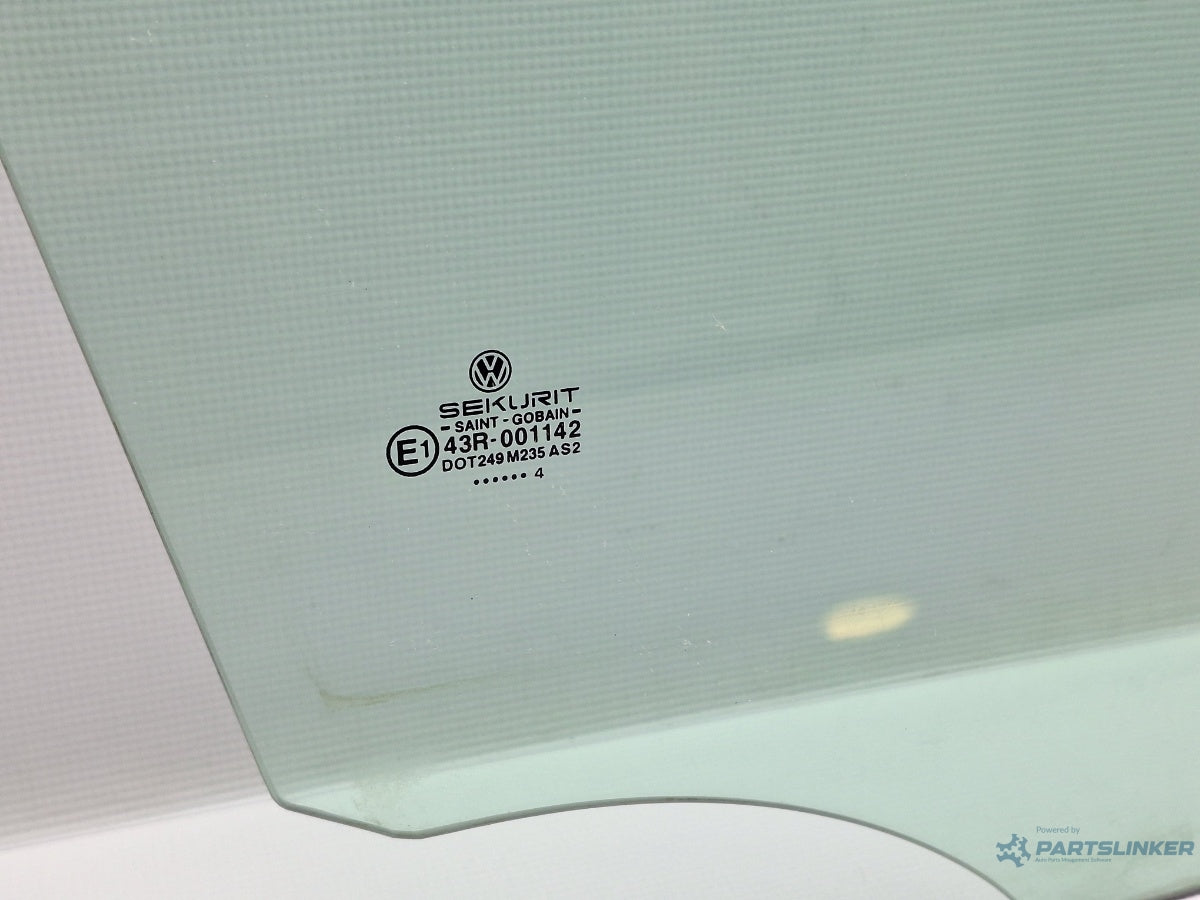Geam usa dreapta fata VOLKSWAGEN POLO 9N_ 2001 - 2012 16V AUA, BBY, BKY 43R-001142 , 6Q4845202C
