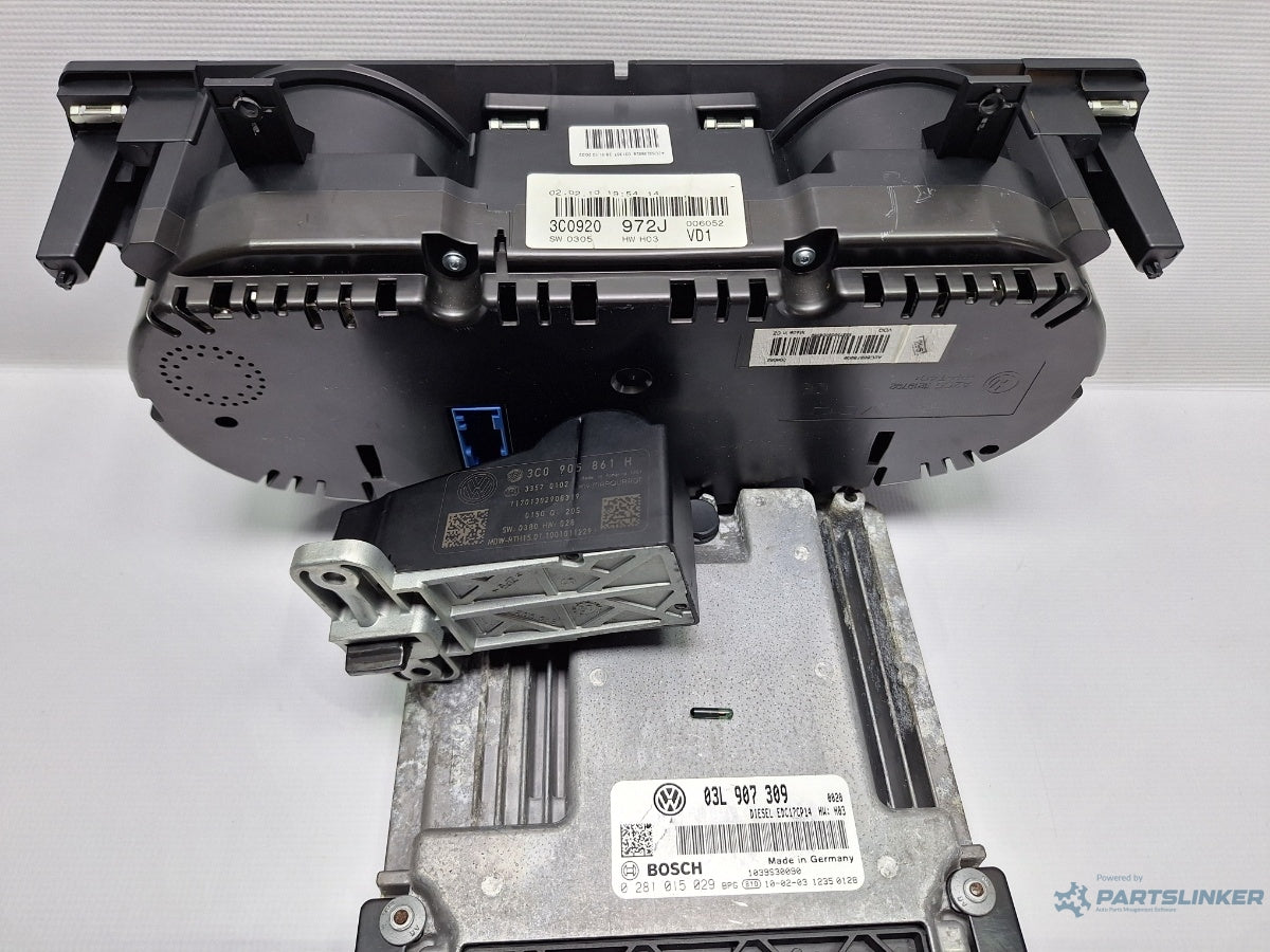 Kit pornire VOLKSWAGEN PASSAT  2009 - 2011 2.0 TDI CBAB 03L907309 , 3C0920972J