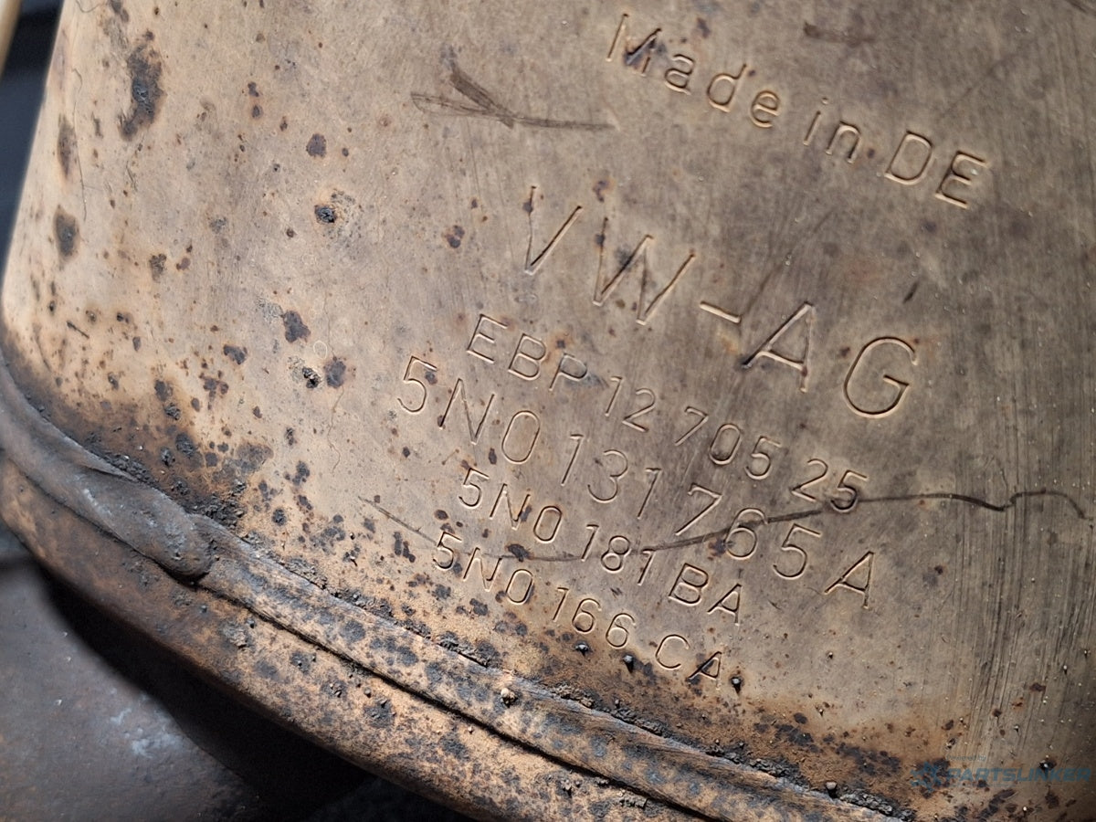 Filtru de particule cu senzori  2.0 TDI CBAB VW PASSAT  2008 - 2011 5N0131765A , 5N0181BA